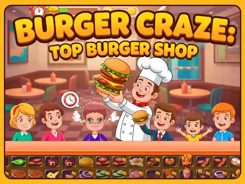 Гра Crazy Burger: Кращий бургерний магазин онлайн