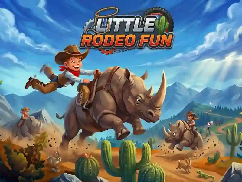 Гра Little Rodeo Fun онлайн