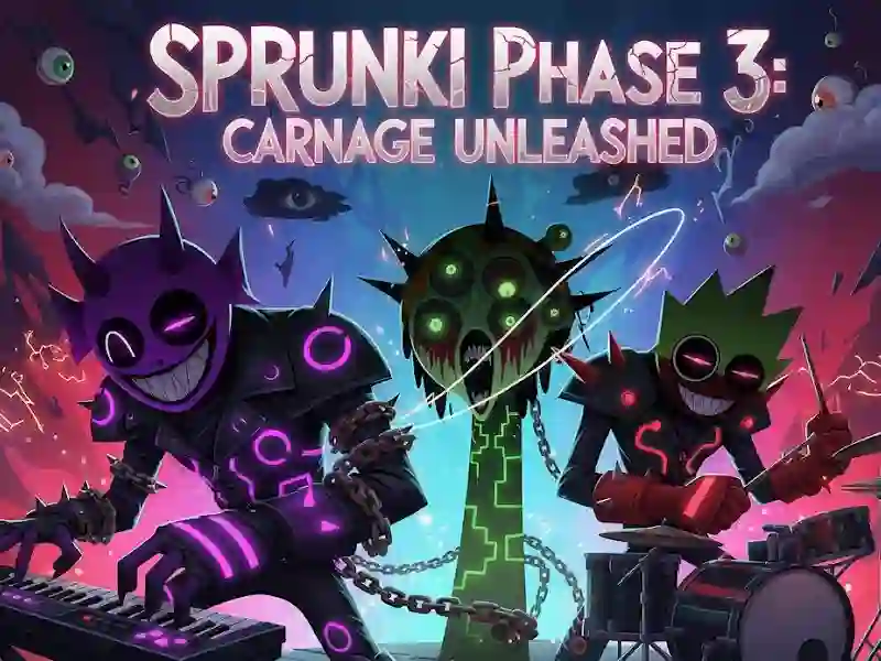 Гра Sprunks Phase 3: The Carnage Continues онлайн