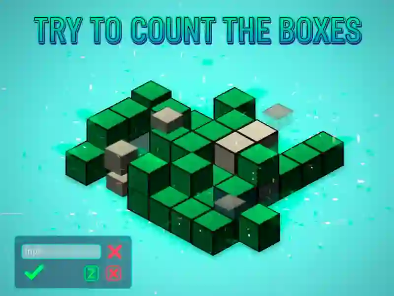 Гра Спробуйте порахувати коробки онлайн