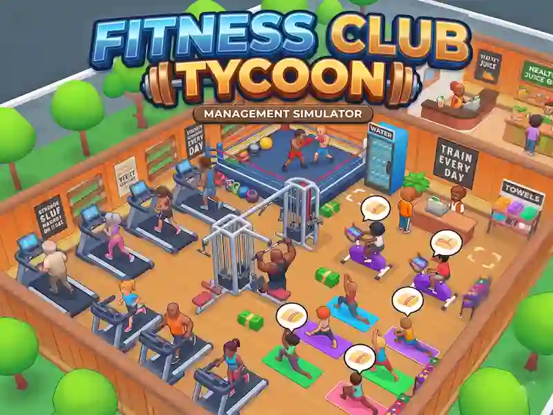 Гра Fitness Club Tycoon онлайн