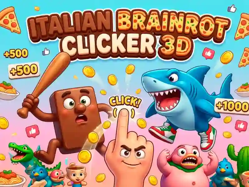 Гра Italian Brainrot Clicker 3D онлайн