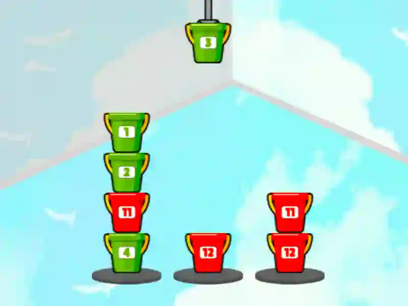 Гра Сортувати відра онлайн