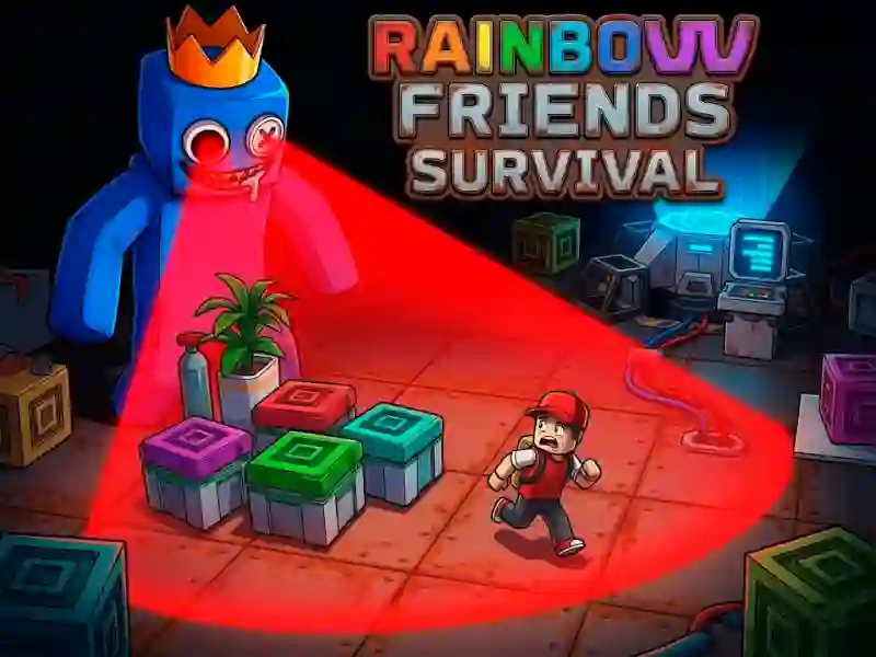 Гра Rainbow Friends Survival онлайн