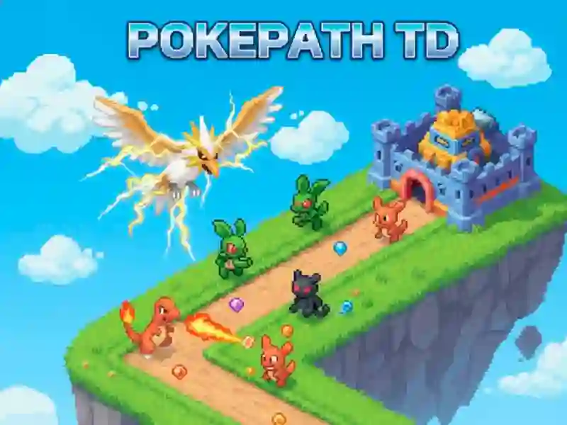 Гра Pokemon Path: Tower Defense онлайн
