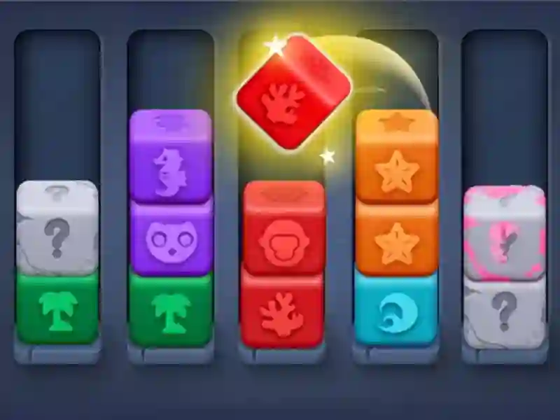 Гра Кольорові блоки: сортування онлайн Гра Кольорові блоки: сортування онлайн