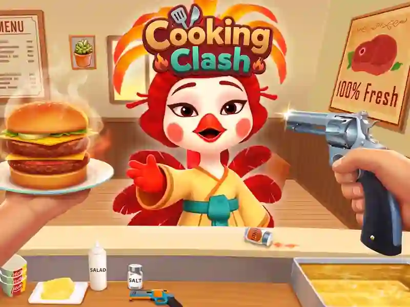 Гра Cooking Clash онлайн
