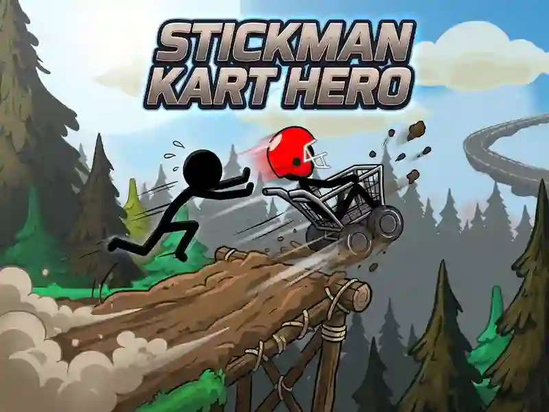 Гра Stickman Kart Hero онлайн