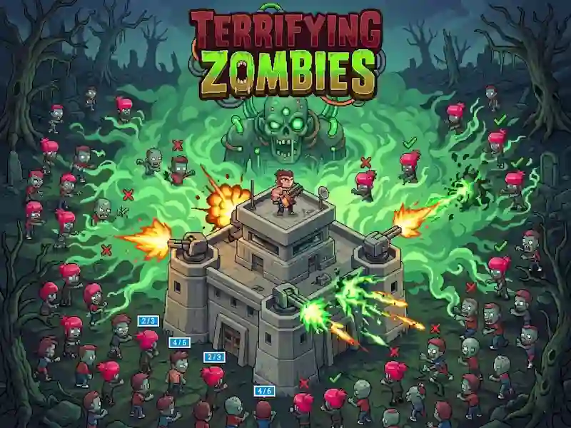 Гра Terrifying Zombies онлайн