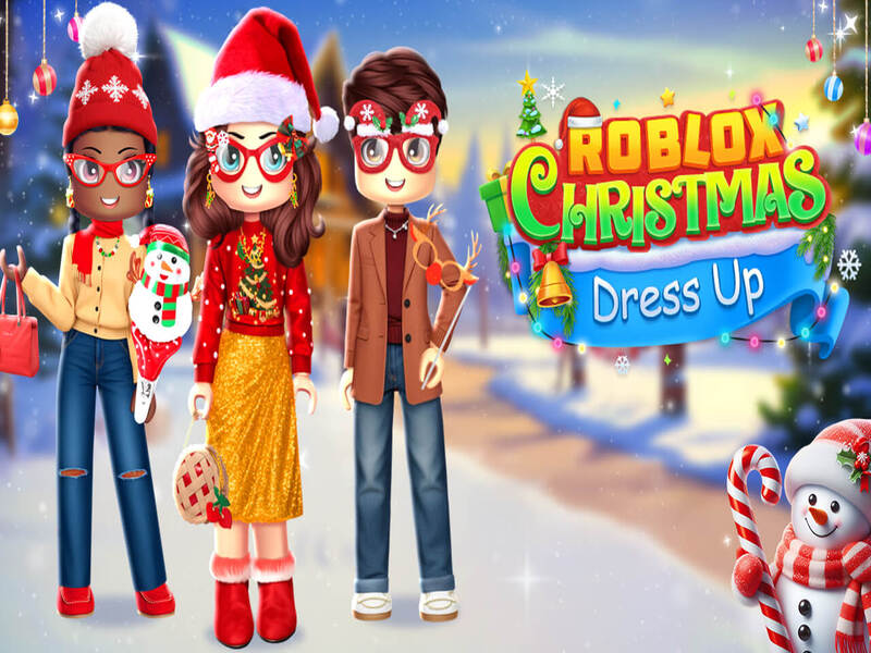 Гра Roblox: Різдвяний наряд онлайн