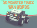 Гра 3D Монстр Трак Skyroads онлайн