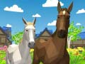 Гра Симулятор Тварин Сім'ї Коней 3D онлайн