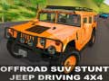 Гра Водіння позашляховика на трюках 4x4 онлайн