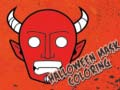 Гра Книга-розмальовка Halloween з масками онлайн
