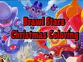 Гра Розмальовка Brawl Stars на Різдво онлайн