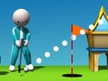 Гра Гольф гравця-адаптера 3D онлайн