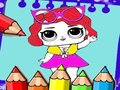 Гра Книга для розмальовування ляльок онлайн
