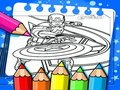 Гра Книга-розфарбування Капітана Америки онлайн