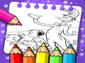 Гра Кіт у Шляпі: Розмальовка онлайн