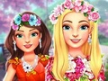 Гра Мій мрійливий флористичний модний вигляд онлайн