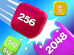 Гра Цепний Куб 2048 3D Гра Злиття онлайн