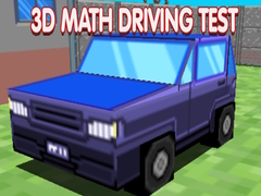 Гра 3D Математичний випробувальний тест на водіння онлайн