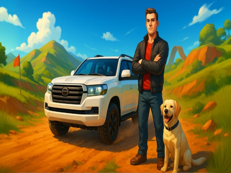 Гра Позашляховик водій Land Cruiser онлайн