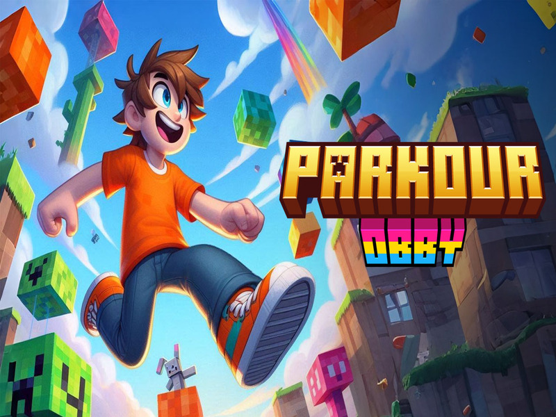 Гра Parkur Obbi онлайн